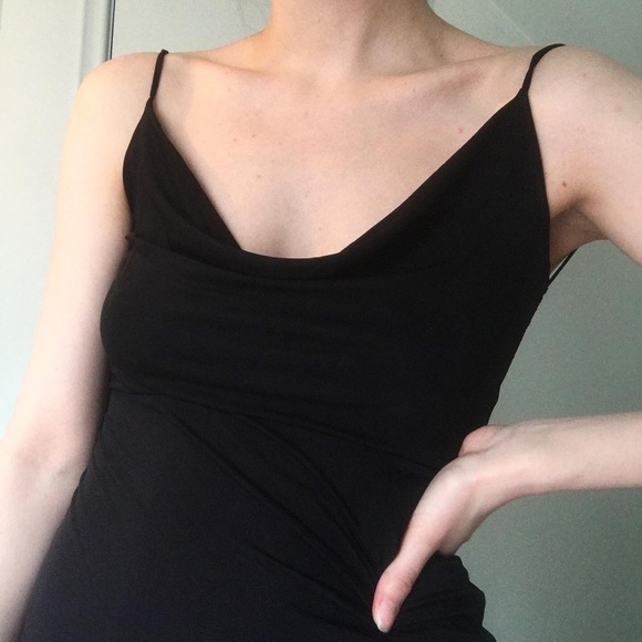 Vintage Dresses & Skirts - 90’s Cowl Neck Dress